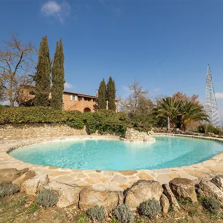 ヴィラ Country With Private Pool In Umbria/tuscany カスティリオーネ・デル・ラーゴ
